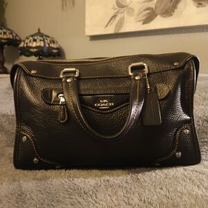 Coach Dark Chocolate Brown Women's Satchel